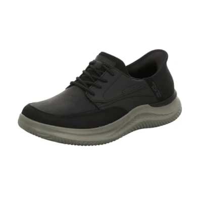 Afbeelding van Skechers USA Men&#039;s Hasting Sneaker, Zwart, 41 EU