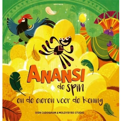 Afbeelding van Uitgeverij gottmer anansi de spin en eieren voor koning