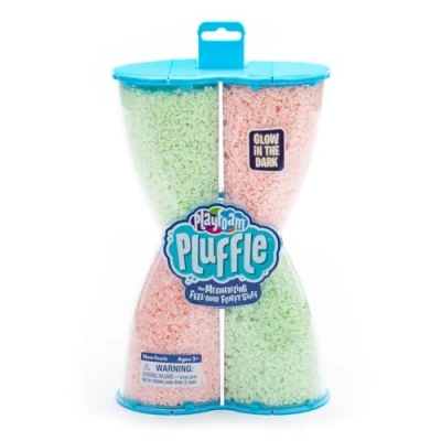 Afbeelding van Learning Resources Playfoam Pluffle Twist Gloed In De Donker Pluizig Spullen