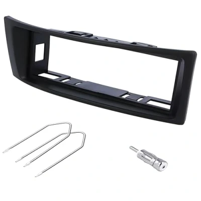 Afbeelding van Sound way 1 DIN Radiopaneel Frame Autoradio, Antenne Adapter, Demontage Sleutels ondersteuning voor Renault Megane, Scenic