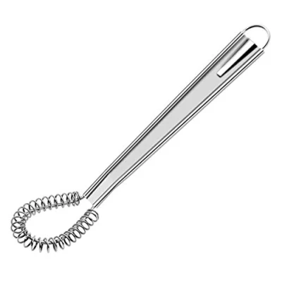 Afbeelding van WEERSTONE Spiraal Keuken Garde Magic Lepel Rvs Wick Hand Held Mixer Opschuimer Schuim Romige Mini Stirrer