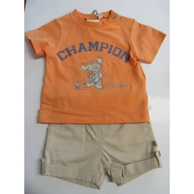 Afbeelding van Noukie&#039;s Jongens Ensemble Tshirt + short 3 maand 62