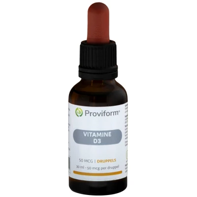 Afbeelding van Proviform Vitamine D3 50mcg Druppels, 30 ml