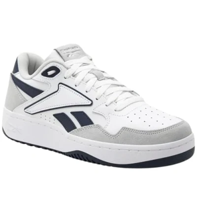 Afbeelding van Reebok Classic ATR Chill Unisex Sneakers laag, Maat: 37.5, Flat white/grey/vector navy Leer en imitatieleer