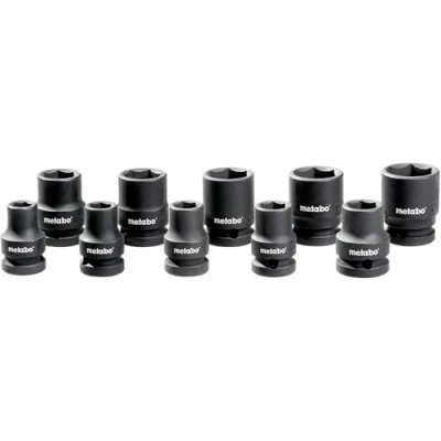Afbeelding van Metabo 10 Delige Dopsleutelset Slagvast 1/2&quot;