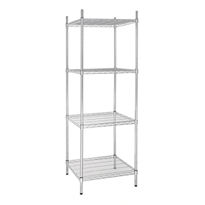 Afbeelding van Vogue voorraadrek met 4 schappen 61x61cm