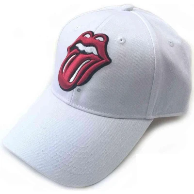 Afbeelding van The Rolling Stones Baseball pet Classic Tongue Wit