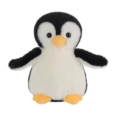 Afbeelding van Apricot Lamb zacht speelgoed pluche zwarte pinguïn knuffeldier knuffelig perfect voor kind (zwarte pinguïn, 20 cm)