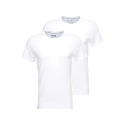 Afbeelding van Blend Bhdinton 2 PACK Tshirt basic, Heren, Maat: Large, White