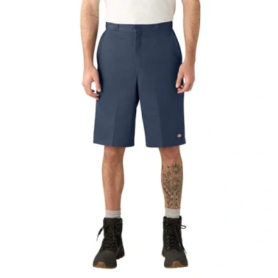 Afbeelding van Dickies mannen 42 283 13&quot;Mlti Pkt W/Srt kort Loose fit Multi pocket Work Short 33W Blauw
