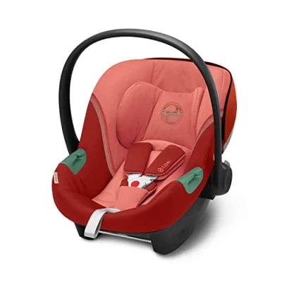 Afbeelding van Autostoel Cybex Aton S2 i Size Hibiscus Red