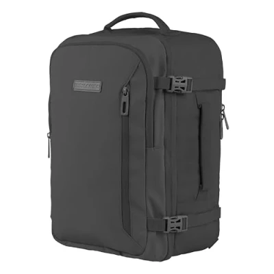 Afbeelding van BidMamba Handbagage, rugzak, 40 x 20 25 cm, Ryanair Easyjet, Koolstof, 25_cm