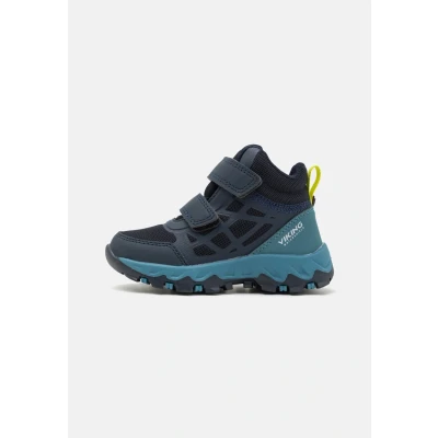Afbeelding van viking Uniseks kinderen Track Mid WP 2v wandelschoenen, Navy Demin, 26 EU