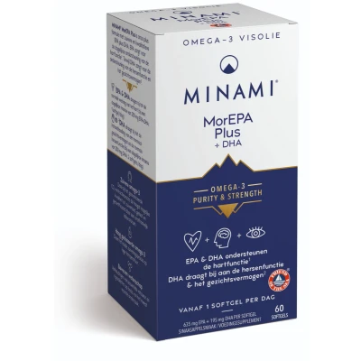 Afbeelding van Minami MorEPA Plus Softgels 60SG
