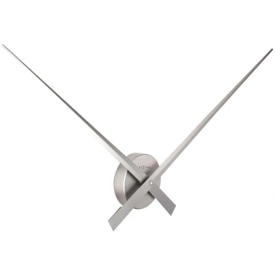 Afbeelding van Nextime wandklok wijzers Large Hands Zilver