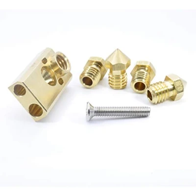 Afbeelding van Verwarmingsblok Nozzle Kit Compatibel met Ultimaker 2 + UM2 Uitgebreide 3D printer Olsson Block Hotend, Verwisselbaar mondstuk, 3,0 mm