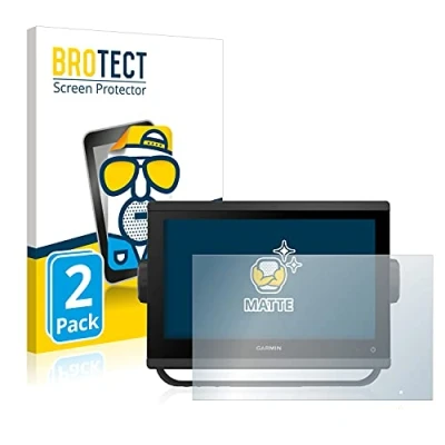 Afbeelding van BROTECT (2 Stuks) Antireflecterende Beschermfolie voor Garmin GPSMAP 923 Anti Glare Screen Protector, Mat, Ontspiegelend