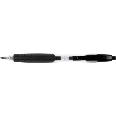 Afbeelding van Q CONNECT balpen, met grip, medium punt, zwart