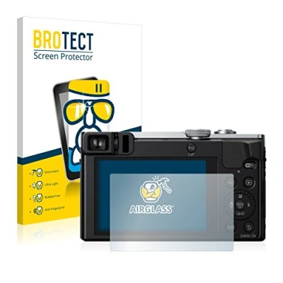 Afbeelding van BROTECT Glas Screen Protector voor Panasonic Lumix DMC TZ70 Schermbeschermer [9H Hardheid, Beschermglas Folie niet Gehard Glas]