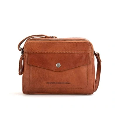 Afbeelding van Spikes &amp; Sparrow Crossbodytassen Hawai cognac