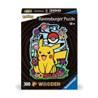 Afbeelding van Ravensburger Houten Legpuzzel Pikachu, 300st.