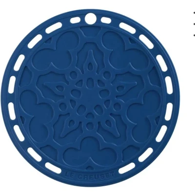 Afbeelding van Onderzetter Le Creuset Silicone French Trivet Marseilleblauw 20 cm