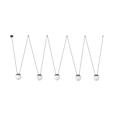 Afbeelding van Faro Lighting Mine 5 Lichtgrijze Ophanging Hanger, E27