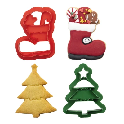Afbeelding van Koekjes Uitstekerset Kerstboom &amp; Laars