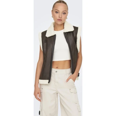 Afbeelding van ONLY ONLBETTY BONDED WAISTCOAT CC OTW Dames Gilet Maat XS