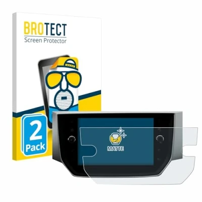 Afbeelding van BROTECT (2 Stuks) Antireflecterende Beschermfolie voor Seat Ibiza Media System Pro 8&quot; Anti Glare Screen Protector, Mat, Ontspiegelend