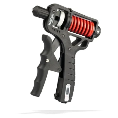 Afbeelding van Handgriptrainer Verstelbaar 5 165 KG met Teller Krachtige Grip Trainer van Matchu Sports Duurzaam en Ergonomisch