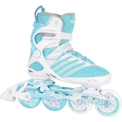 Afbeelding van Inline skate Tempish Wire 3.0 84 Lady Wit Mintgroen Schoenmaat 39
