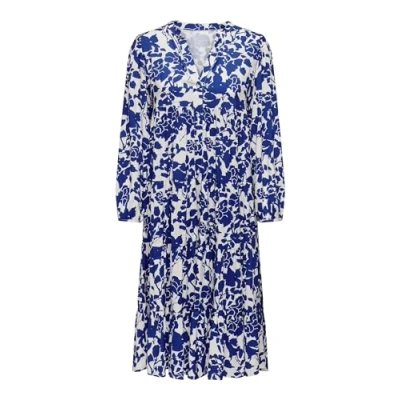 Afbeelding van ONLY Milana Blousejurk, Dames, Maat: Large, Surf the web