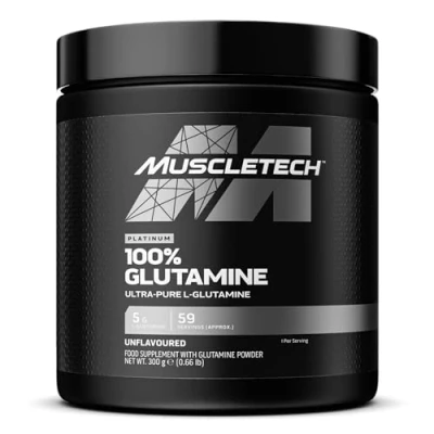 Afbeelding van Muscletech Platinum 100% Glutamine 300gr