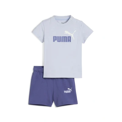 Afbeelding van Minicats Essentials Set met T shirt en short, Maat 3 4Y PUMA