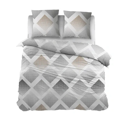 Afbeelding van Snoozing Fieke Dekbedovertrek Lits jumeaux 240x200/220 cm Grijs