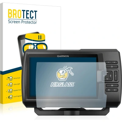 Afbeelding van BROTECT Screenprotector voor Garmin Striker Plus 5cv Folie Beschermfolie Beschermglas transparant