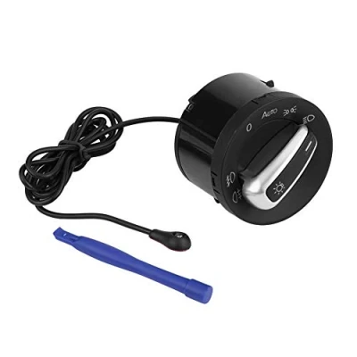Afbeelding van Keenso Koplamp Schakelaar Licht Sensor Module Knop 1Z0941431K Vuurtoren Controle