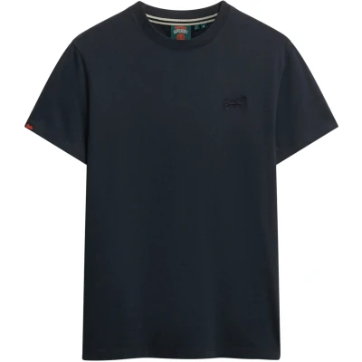 Afbeelding van Superdry Vintage LOGO Tshirt basic, Heren, Maat: Small, Eclipse navy