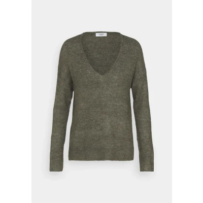 Afbeelding van JDY JDYELANORA L/S V NECK PULLO. KNT NOOS Dames Trui Maat XXL