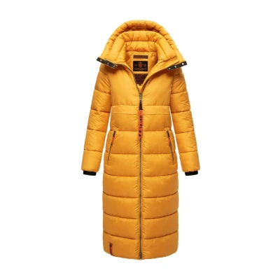 Afbeelding van Navahoo Kristallblume Winterjas, Dames, Maat: XS, Dark yellow