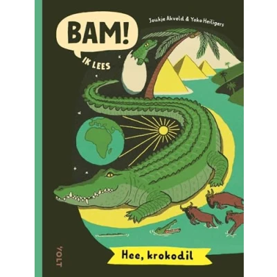 Afbeelding van Bam! Ik lees: Hee, krokodil