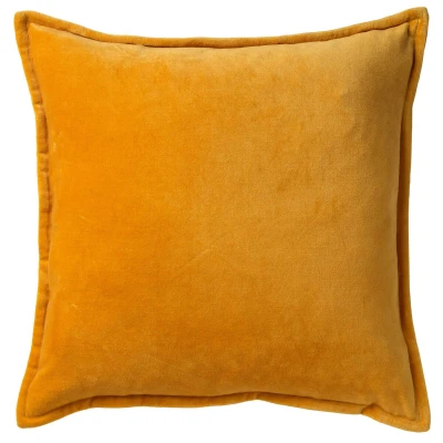 Afbeelding van Dutch Decor CAITH Sierkussen 50x50 cm 100% katoen velvet lekker zacht Golden Glow geel