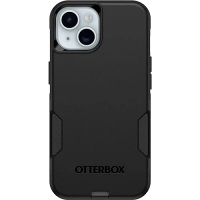 Afbeelding van OtterBox Strawberry Commuter Series Case zwart, slank en stevig, zakvriendelijk, met poortbescherming
