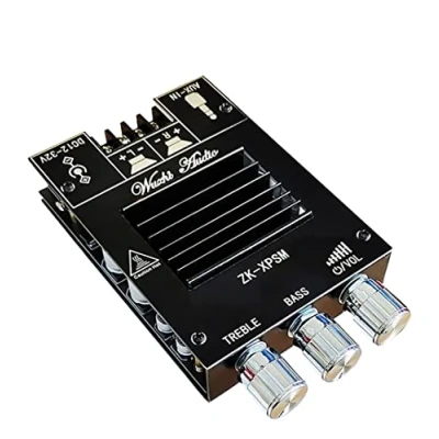 Afbeelding van WANGCL ZK XPSM 150W + TDA7498E Audio eindversterker equalizer BT 5.0 Stereo Subwoofer HiFi Klasse D Digitale Muziek Home Theater AUX AMP