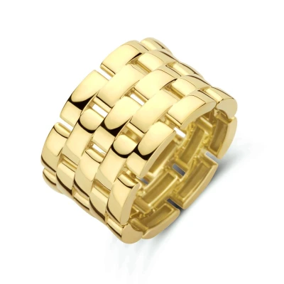 Afbeelding van Ring Schakel 14K Geelgoud
