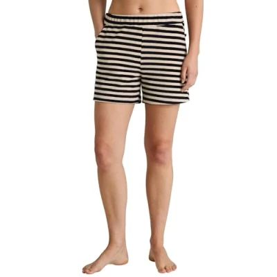 Afbeelding van Calida Lounge Stripe Pyjamabroek, Dames, Maat: 44/46, Schwarz
