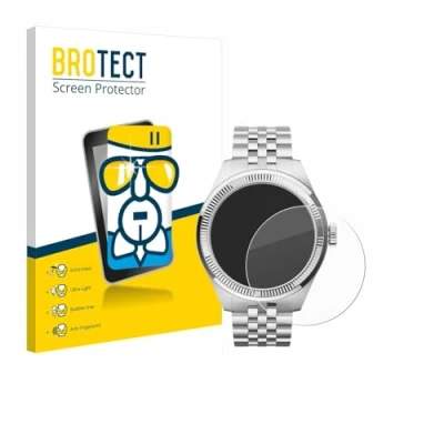 Afbeelding van BROTECT Screenprotector voor Withings ScanWatch Nova Brilliant (39 mm) Folie Beschermfolie Beschermglas transparant