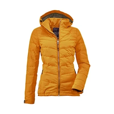 Afbeelding van killtec Women&#039;s Gewatteerd jack met afritsbare capuchon Skane WMN Quilted JCKT A, yellow, 42, 35615 000