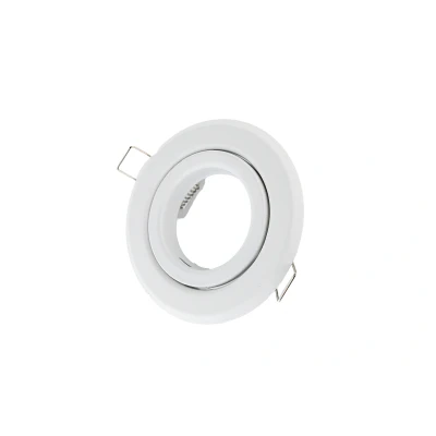 Afbeelding van Inbouwspot, Rond, Kantelbaar, Mat Wit GU5.3 / MR16 Fitting (12V) Standaard
